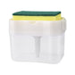 Soap Dispenser Pump With Sponge Manual Press To Clean Liquid Dispenser Container Manual Press Soap Storage Kitchen Tool