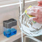 Soap Dispenser Pump With Sponge Manual Press To Clean Liquid Dispenser Container Manual Press Soap Storage Kitchen Tool