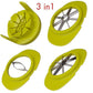 Easy Kitchen Tool 4-in-1 Fruit Mango Peeler Splitter Pitter Remover Apple Pear Corer Cutter Tomato Slicer