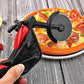 Stainless Steel Pizza Cutter Single Wheel Cut Tools Pizza Chopper Slicer Kitchen Gadget Household Cake Cutter Knives