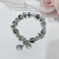 Chinese Ancient Style Promises Like A Mountain Heavy Friendship Chain Forest Small Fresh Green Crystal Bracelet Girl Gift Girlfriend Jewelry Jewelry