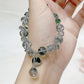 Chinese Ancient Style Promises Like A Mountain Heavy Friendship Chain Forest Small Fresh Green Crystal Bracelet Girl Gift Girlfriend Jewelry Jewelry