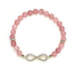 Natural Strawberry Healing Bracelet Women&