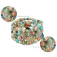 Set Of 4 Bohemian Stretch Crystal Bracelets Crystal Bracelets For Women Girls