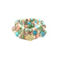 Set Of 4 Bohemian Stretch Crystal Bracelets Crystal Bracelets For Women Girls