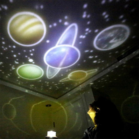 Starry Night Light, Planetary Projector Earth Universe LED Light Colorful Starry Sky babies babies Christmas Gifts
