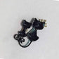 Crystal Rhinestone Kitty Cat Brooch & Pin Double Kittens Cute Brooches Jewelry Accessories For Women