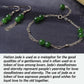 Feng Shui Hetian Jasper Bracelet Wealth Bracelet With 14k Gold Natural Authentic Green Gem Crystal Reiki Amulet Good Fortune Lucky Wealth Bracelet Men