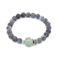 Healing Crystals Bracelet Handmade Natural Gemstones Beads Bracelet Elastic Natural Stone Yoga Beads Bracelet Bangle Gifts