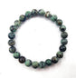 Men Women 8mm Natural Stone Bead Stretch Bracelet Healing Crystal Gemstone Beaded Bracelets