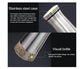Salt Spice Shaker Dispenser Adjustable Pour Holes Stainless Steel Pepper Box Can-Silver