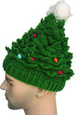 Unisex Christmas Winter Knitted Crochet Beanie Santa Hat Bearded Caps