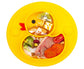 Babies Plate Silicone Babies Plates Suction Placemat Divided Dishes for Babies and Babiess One-Piece Strong Suction, BPA Free, Microwave Dishwasher secure