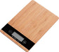 New 5kg food medicine scale baking electronic scale home gram weight scale bamboo panel home kitchen electronic scale Bamboo panel 5kg/1g