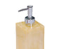 500ml Empty Hand Sanitizer Bottle Refillable Versatile Resin Marbling Press Lotion Dispenser for Bathroom