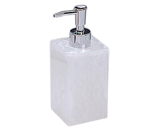 500ml Empty Hand Sanitizer Bottle Refillable Versatile Resin Marbling Press Lotion Dispenser for Bathroom