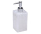 500ml Empty Hand Sanitizer Bottle Refillable Versatile Resin Marbling Press Lotion Dispenser for Bathroom