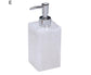 500ml Empty Hand Sanitizer Bottle Refillable Versatile Resin Marbling Press Lotion Dispenser for Bathroom