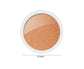 6inch Photo Frame Smooth Surface Fine Workmanship Round Wall Mounted Picture Storage Holder Home Supply - Golden