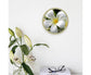 6inch Photo Frame Smooth Surface Fine Workmanship Round Wall Mounted Picture Storage Holder Home Supply - Golden