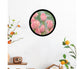 6inch Photo Frame Smooth Surface Fine Workmanship Round Wall Mounted Picture Storage Holder Home Supply - Black