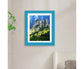 babies Art Frame Front Opening Changeable Wood grip Seal Picture Photo Display Storage Frame Home Supplieslue