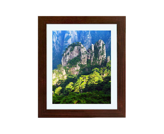 babies Art Frame Front Opening Changeable Wood grip Seal Picture Photo Display Storage Frame Home Suppliesrown