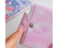 Photo Album Large Capacity Waterproof Insert Type PVC 3 Inch 40 Pages Picture Album  Card Storage Binder Friends Gift - Pink