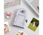 Photo Album Large Capacity Waterproof Insert Type PVC 3 Inch 40 Pages Picture Album  Card Storage Binder Friends Gift - Purple