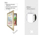 Picture Frame Front-Opening Shatter Resistant Decorative Changeable Not Easily Deformed Display Photo Easy to Use babies Artwork Picture Frame Home Decor - Golden