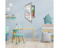 Picture Frame Front-Opening Shatter Resistant Decorative Changeable Not Easily Deformed Display Photo Easy to Use babies Artwork Picture Frame Home Decor - Silver