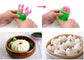 2-Pack Steamed Stuffed Bun Making Mold, Pastry Pie Steam Bun Dumpling Maker Mould, Empanada Mold Kit