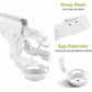 Eggs Splinterless Egg Cracker Kitchen Gift Gadget Egg Yolk White Protein Separator Kitchen Tool