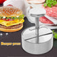 Stainless Steel Burger Mold Grill Kitchen
