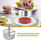 Stainless Steel Burger Mold Grill Kitchen