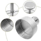 Stainless Steel Burger Mold Grill Kitchen
