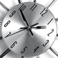 Stainless Steel Kitchen Utensils Clock For Kitchen  Indoor And Outdoor Kitchen Cutlery Silver Wall Clock With Tinted Forks Spoons Spatula