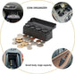 Universal Car Coin Change Organizer Compatible with Coins of Different Sizes, Car Interior Accessories
