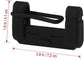 Vehicle chair Belt Buckle Silicone Case Clip Case security Belt Accessory (Black)