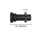 Snow Foam Lance Car Washer Soap Foamer Adjustable Foam Nozzle Sprayer, Thread Adaptor for High Pressure Wash Machine Accessories Car Spray Gun Connect