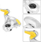 30mm Stainless Steel Car wheel changer Tire changer Manual Tire Mount demount head Tire Demount Head