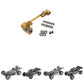 Metal Steering Bellcrank Servo Saver Compatible With Wltoys 144001 Rc Car,3