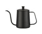 600ml Pour Over Kettle Coffee Maker Stainless Steel Gooseneck Drip Tea Pot Jug-Black 600ML