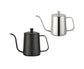 600ml Pour Over Kettle Coffee Maker Stainless Steel Gooseneck Drip Tea Pot Jug-Black 600ML