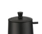 600ml Pour Over Kettle Coffee Maker Stainless Steel Gooseneck Drip Tea Pot Jug-Black 600ML