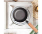 Cast Iron Pot, Even Heating Multifunctional Non-Stick Stir Fry Pan, 11 x 4cm