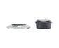 5pcs Heat-Resistant Pot Pan Lids, Knob Lifting Handle, Kitchen Cookware Replacement