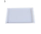 Craft Tray Plate Fruit Bowl Silicone Square Rectangle Shape Resin Mold DIY Tool-8
