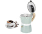 Stovetop Coffee Maker, Aluminum Moka Pot Kettle for Home Kitchen, 150ml