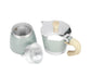 Stovetop Coffee Maker, Aluminum Moka Pot Kettle for Home Kitchen, 150ml